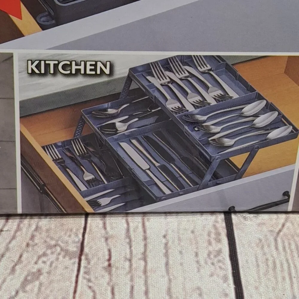 Smart‎ Drawer Organizer for Standard Drawers- Expanding Multi-level  NIB